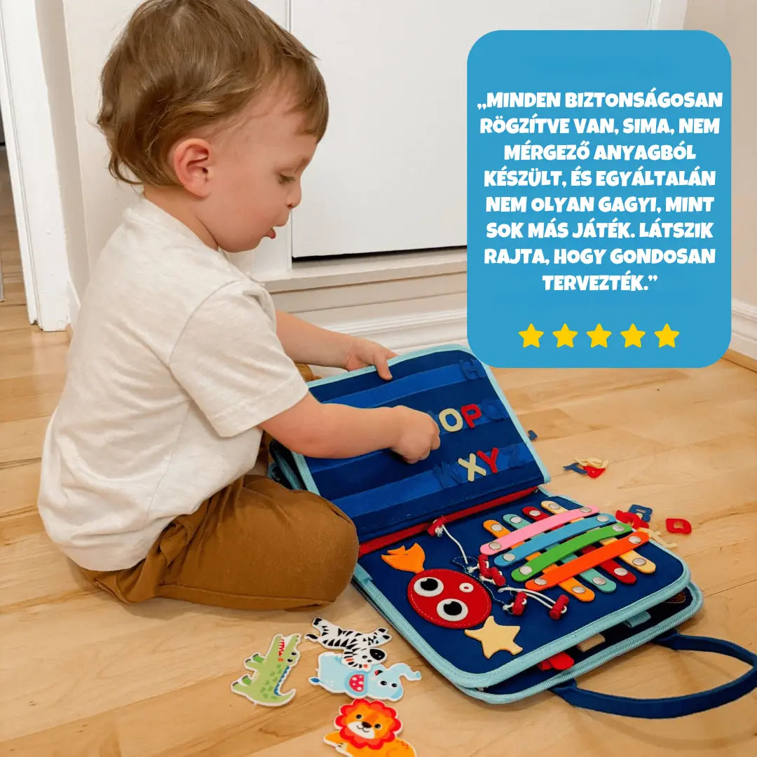KinderBoard – Montessori Fejlesztő könyv