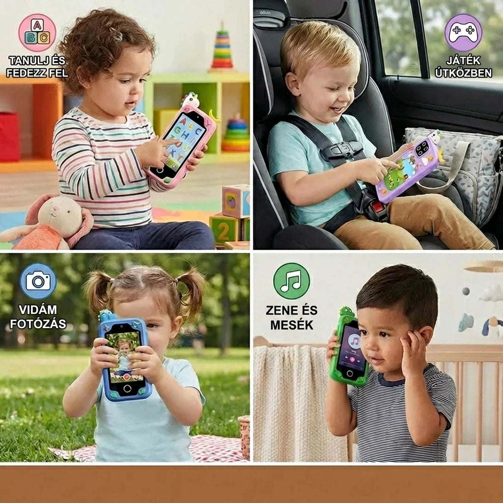 Kinderphone™ - Az okostelefon, ami fejleszt, nem leköt