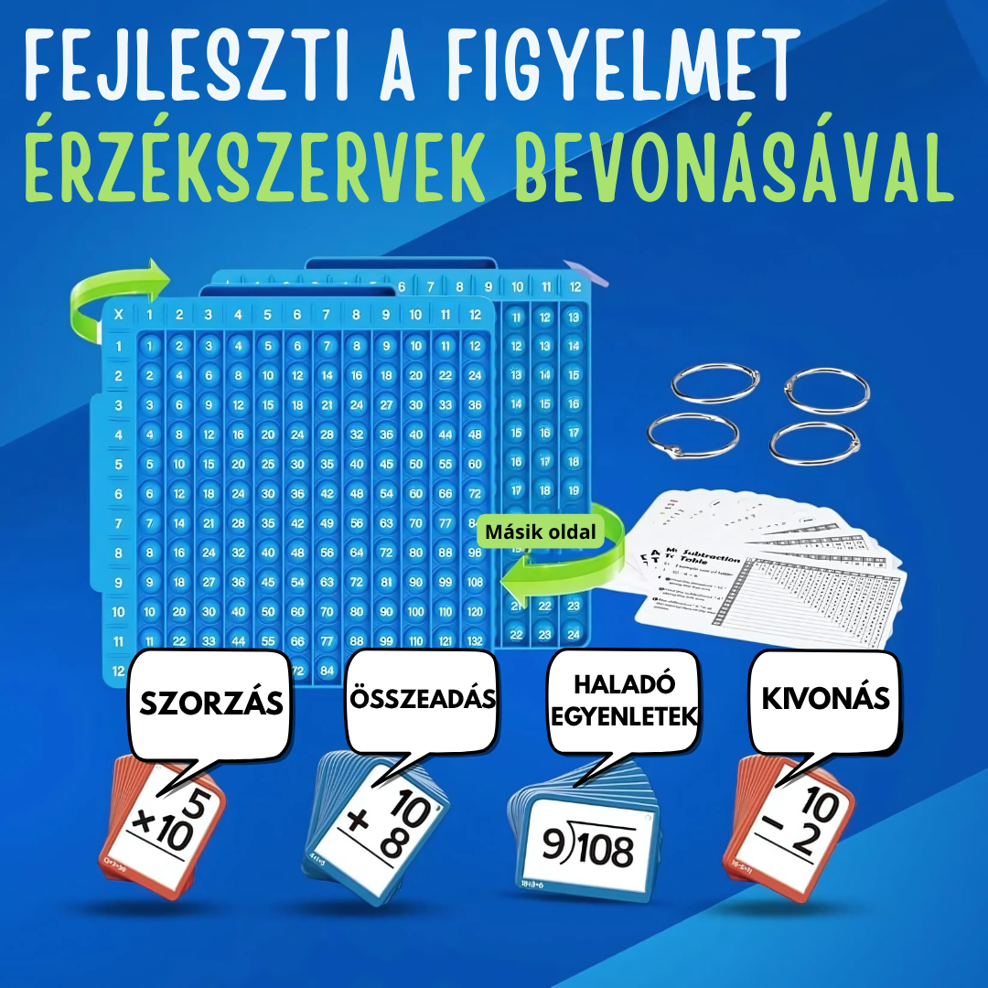 KinderMath™ - Logikafejlesztő Számolótábla
