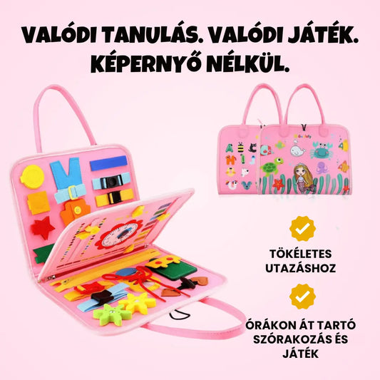 KinderBoard – Montessori Fejlesztő könyv