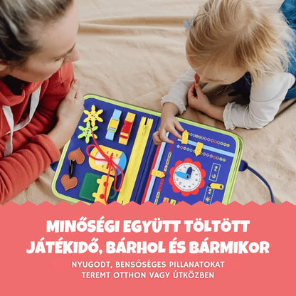 KinderBoard – Montessori Fejlesztő könyv