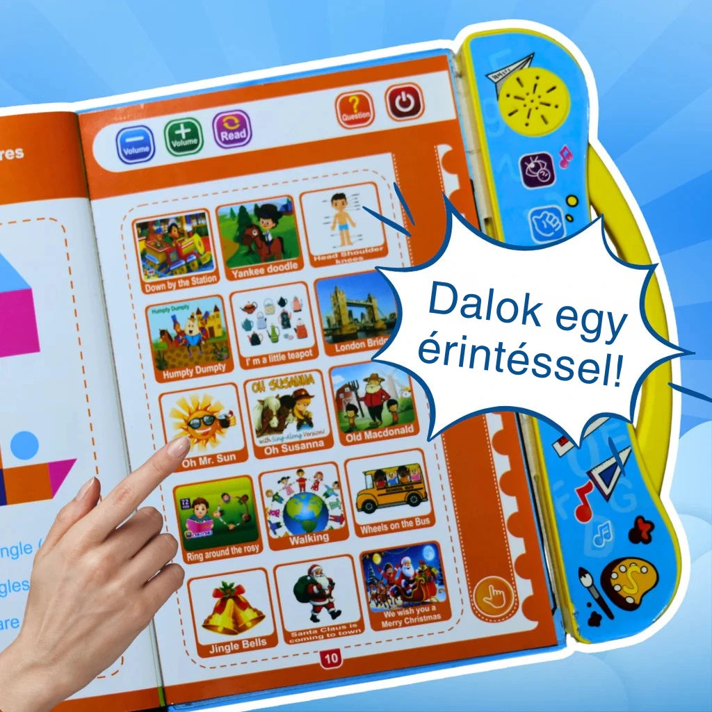 Kinderboard interaktív, hangos tanulókönyv™