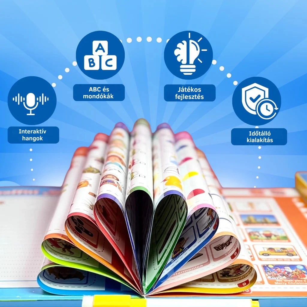 Kinderboard interaktív, hangos tanulókönyv™