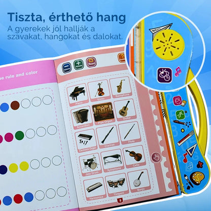 Kinderboard interaktív, hangos tanulókönyv™