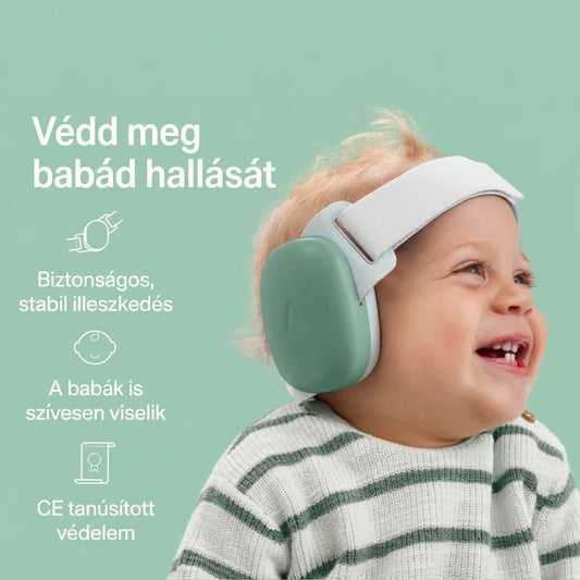 Lumi™ - Maximális védelem és puha kényelem gyermeke fülének