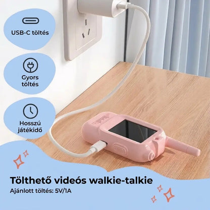 KinderTalker - Digitális walkie-talkie videóchat gyerekeknek