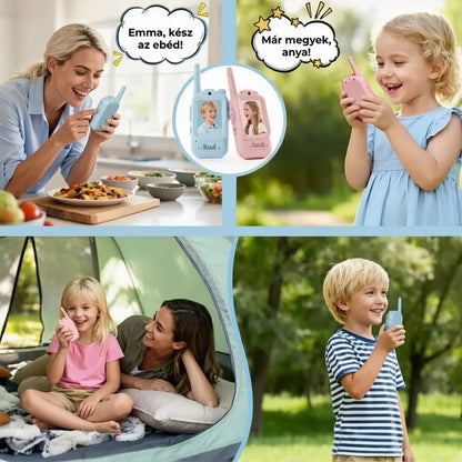 KinderTalker - Digitális walkie-talkie videóchat gyerekeknek
