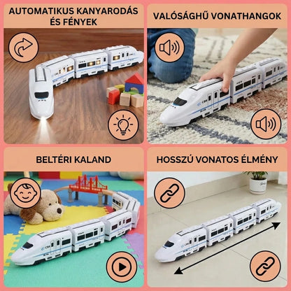 Logivonat™ - Élethű élményvonat fejlesztő játék