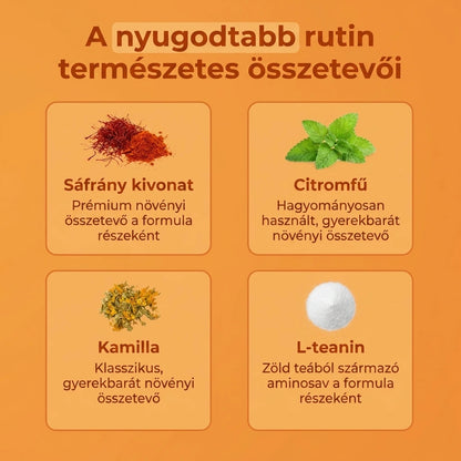 KinderBalance™ – Természetes gyermek rágótabletta fókuszhoz és nyugalomhoz