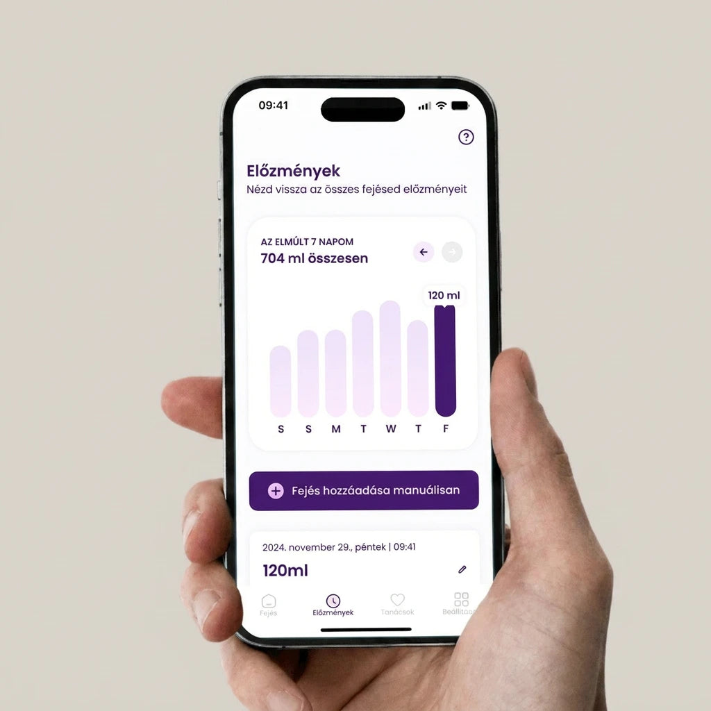 MamaFlow™ – Hands-free hordozható mellpumpa
