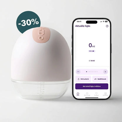 MamaFlow™ – Hands-free hordozható mellpumpa