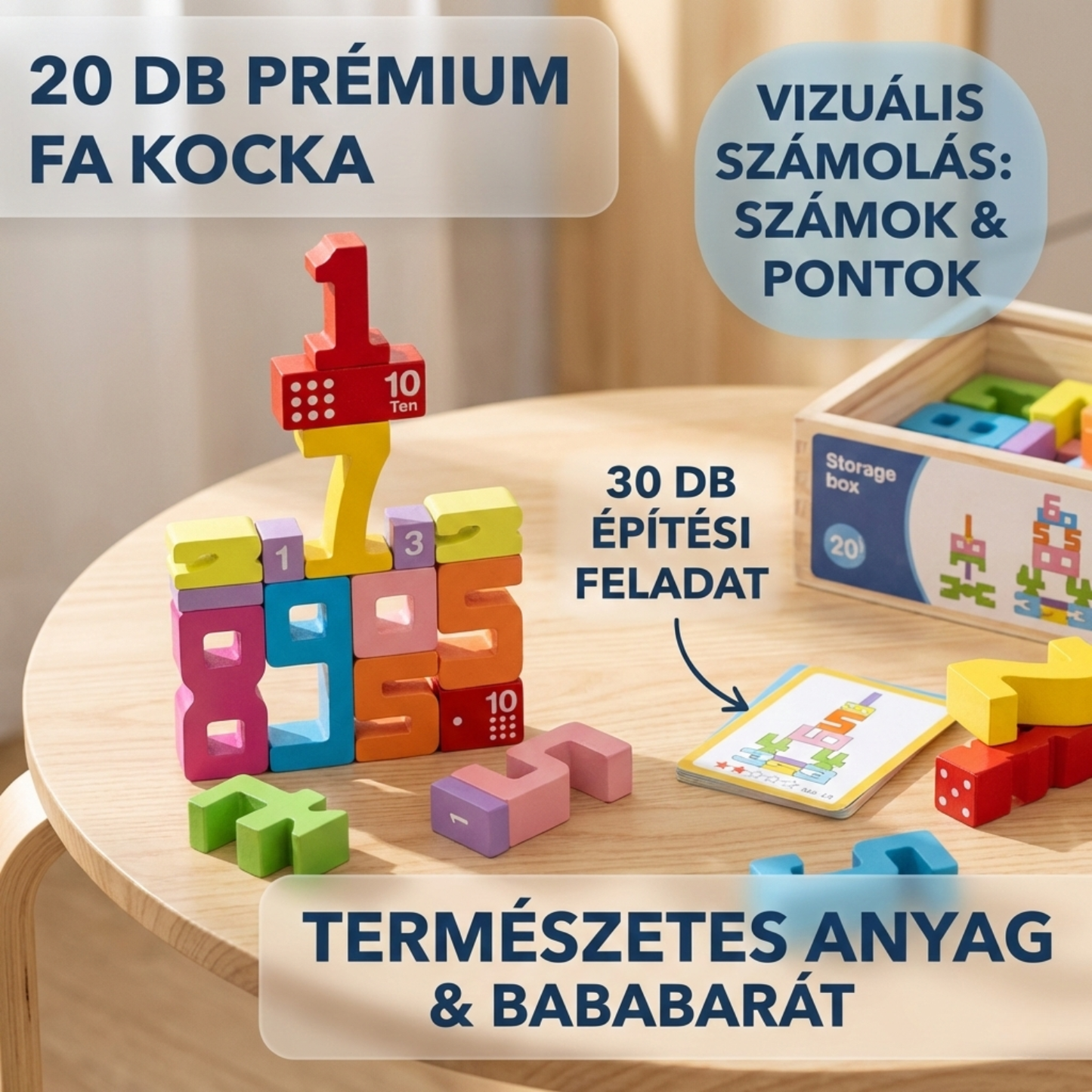 Kinderboard - Montessori Számolási Készségfejlesztő