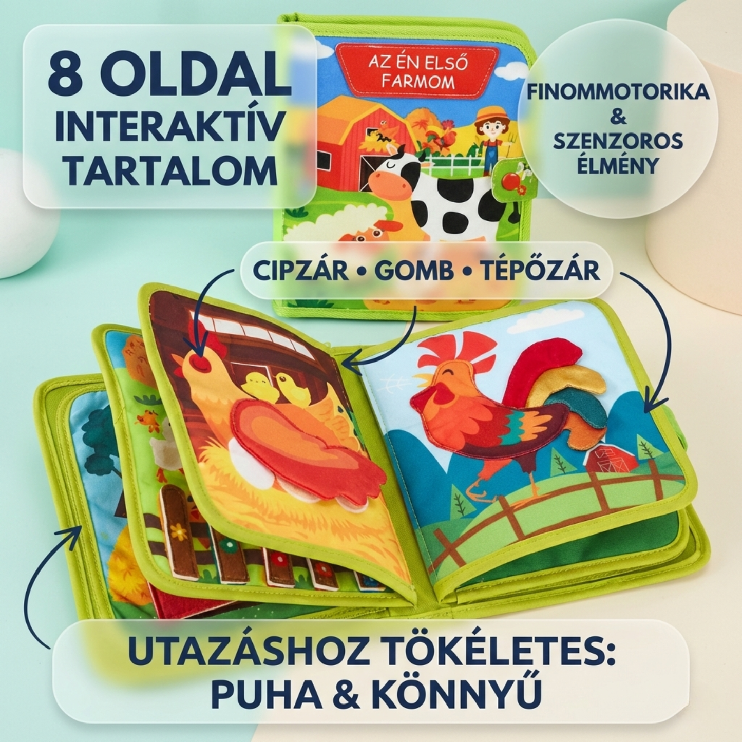 Montessori Farmvilág Mesekönyv